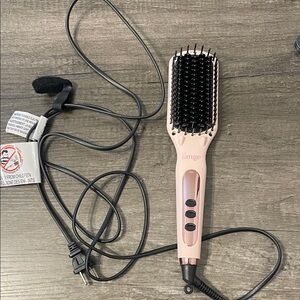 Lange Blush Hair Straightening Brush